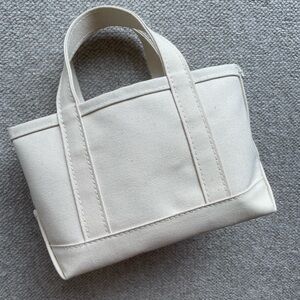 L.L. Bean Cream Tote Bag